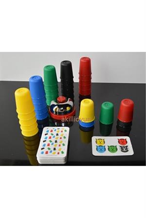 Redka Pratik Bardaklar Zeka Mantık ve Strateji Akıl Oyunları