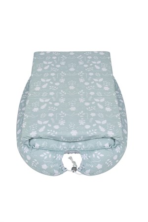 Sevi Bebe Anne Yanı Bebek Reflü Yatağı -  Yaprak Desen 273-92