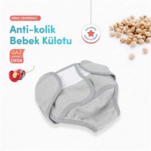Sevi Bebe Antikolik Bebek Külotu - Gri 684-13