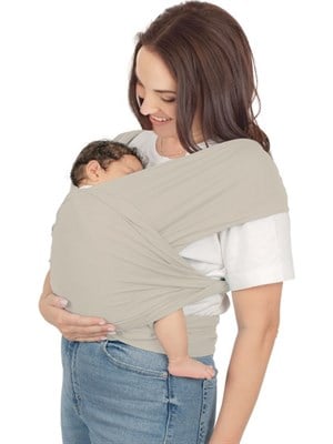 Sevi Bebe Bebek Taşıma Şalı - Taş Rengi 562-17