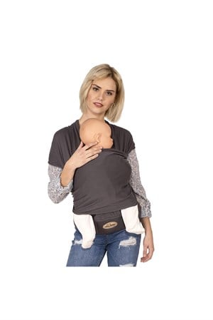 Sevi Bebe Bel Destekli Sling - Gri 565-13