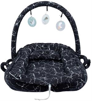 Sevi Bebe Çok Fonksiyonlu Anne Yanı Yatağı - Mermer Desen 276-143