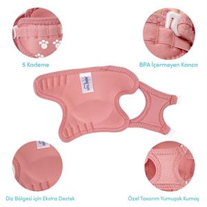 Sevi Bebe Destekli Emekleme Dizliği - Gül Kurusu 129-150