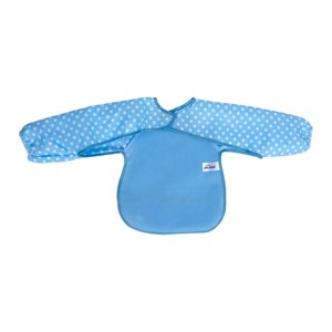 Sevi Bebe Eko Kollu Mama Önlüğü - Mavi 54-1