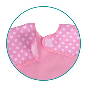 Sevi Bebe Eko Kollu Mama Önlüğü - Pembe 54-2