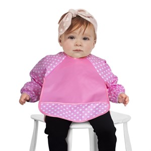 Sevi Bebe Eko Kollu Mama Önlüğü - Pembe 54-2