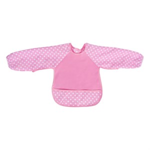 Sevi Bebe Eko Kollu Mama Önlüğü - Pembe 54-2