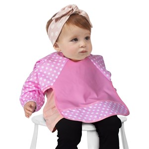 Sevi Bebe Eko Kollu Mama Önlüğü - Pembe 54-2