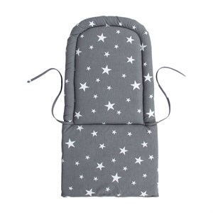 Sevi Bebe Eko Mama Sandalyesi Minderi - Gri Yıldız 157-13