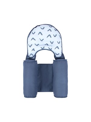 Sevi Bebe Kafa Şekillendirici Yastık & Yan Yatış Yastığı - Çentik Desen 33-154