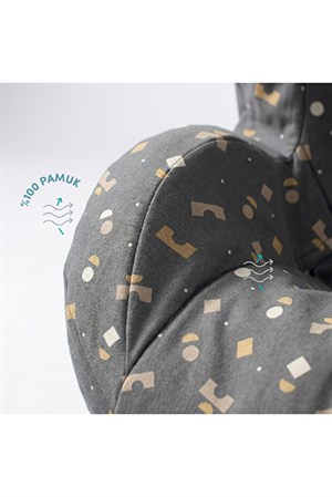 Sevi Bebe Oto Koltuk Kılıfı - Geometrik Desen 361-216