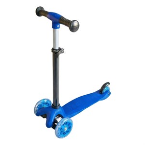Sisbro Galaxy Simli Ve Özel Boyalı Işıklı Scooter Mavi Uranüs