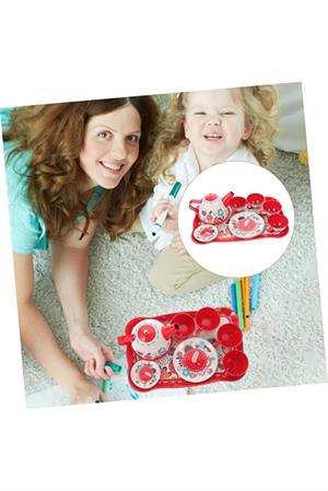 Toysan Metal Çay Seti 966-D16