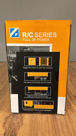 Toysan Uzaktan Kumandalı Sesli Ve Işıklı Römorklu Tır 9060-1F