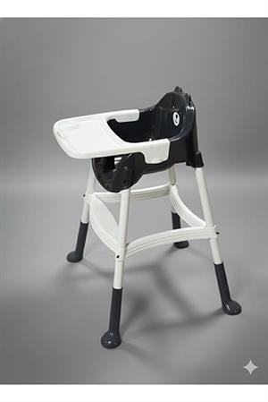 Vektör Lüx Bebek Mama Sandalyesi Gri