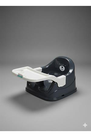 Vektör Sandalye Üstü Mama Oturağı Gri