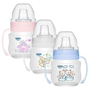 Wee Baby Akıtmaz Kulplu Bardak 125 Ml Karma Renk Kod:753
