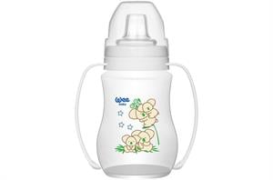 Wee Baby Akıtmaz Kulplu Bardak 250 Ml Kod : 754 Karma Renk