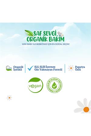 Wee Baby Bebek Saç ve Vücut Şampuanı 500 ML