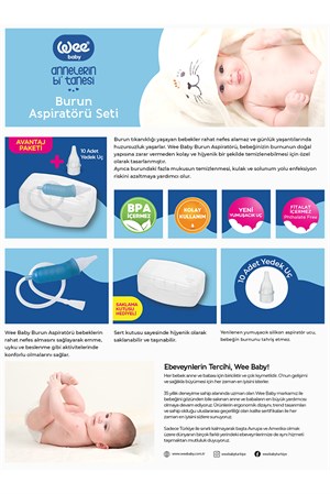 Wee Baby Burun Aspiratörü Seti