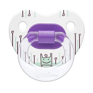 Wee Baby Desenli Gövdeli Damaklı Emzik 0+ Ay