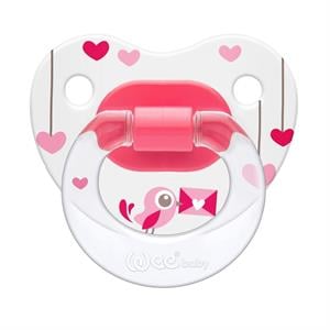 Wee Baby Desenli Gövdeli Damaklı Emzik 0+ Ay