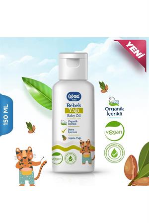 Wee Baby Organik Bebek Yağı 150 ML