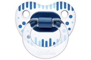 Wee Baby Şeffaf Desenli Damaklı Emzik No:1 Karma Renk Kod:836