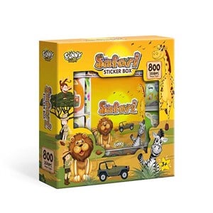 Yuup Toys Adn-3161 Adn-3161 Sticker Set Safari