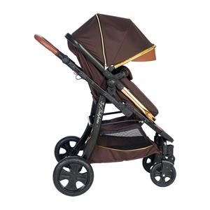 Baby Home 985 Rider Elit 6 İn 1 Çift Yönlü Travel Sistem Bebek Arabası - Kahve
