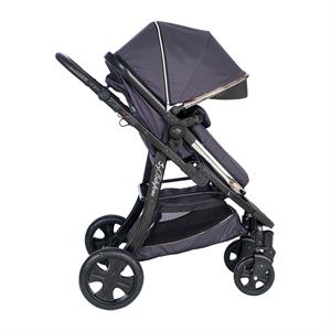 Baby Home 985 Rider Elit 6 İn 1 Çift Yönlü Travel Sistem Bebek Arabası - Füme