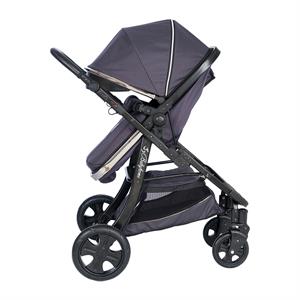 Baby Home 985 Rider Elit 6 İn 1 Çift Yönlü Travel Sistem Bebek Arabası - Füme