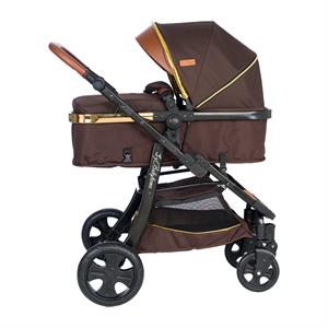 Baby Home 985 Rider Elit 6 İn 1 Çift Yönlü Travel Sistem Bebek Arabası - Kahve