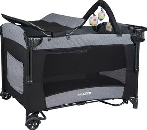 Babydoor Mia Comfort Anne Yanı Park Yatak Oyun Parkı 70x110 - Gri