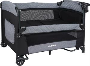 Babydoor Mia Comfort Anne Yanı Park Yatak Oyun Parkı 70x110 - Gri