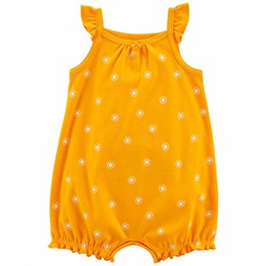Carters Kız Bebek Güneş Desenli Kısa Tulum