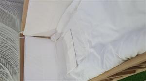 Coolbaby Naturel 60x120 Beşik Uyku Seti - Beyaz