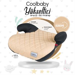Coolbaby Oto Koltuğu Yükseltici - Bej