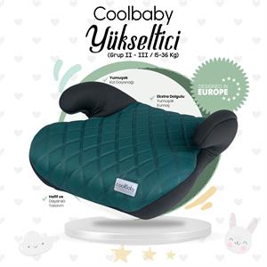 Coolbaby Oto Koltuğu Yükseltici - Yeşil