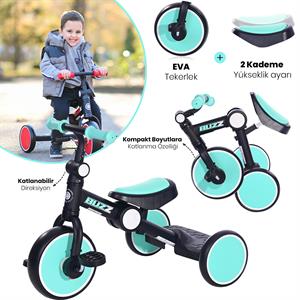 Lorelli Buzz Üç Tekerlekli Bisiklet - Turkuaz