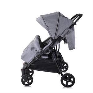 Lorelli Duo İkiz Bebek Arabası – Cool Grey