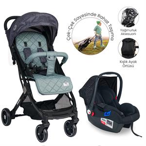 Lorelli Fiorano Kabin Boy & Travel Set Bebek Arabası - Trooper