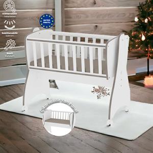 Lorelli First Dream Anne Yanı Beşik - White&Coffee