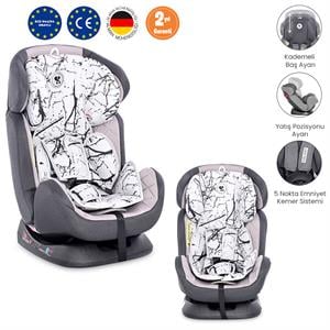 Lorelli Galaxy 0-36 kg Oto Koltuğu - Grey Marble