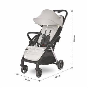 Lorelli Loret Otomatik Katlanan Kabin Boy & Travel Set Bebek Arabası - Beige