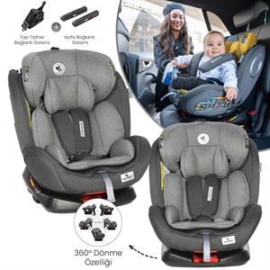 Lorelli Lynx 0-36Kg İsofix Oto Koltuğu - Black&Grey