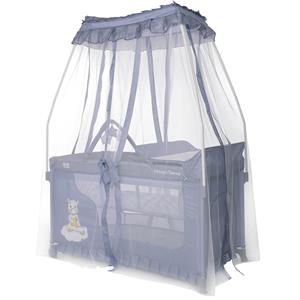 Lorelli Magic Sleep Park Yatak Beşik - Cool Grey Hippo
