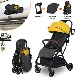Lorelli Minori Otomatik Katlanır Kabin Boy Bebek Arabası - Lemon