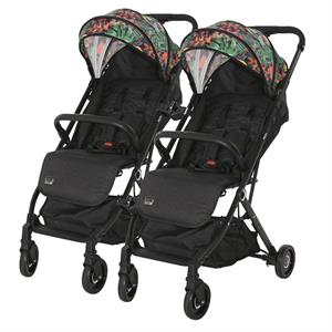 Lorelli Myla Ayrılıp Birleşebilen Kabin Set İkiz Bebek Arabası - Tropical Flowers