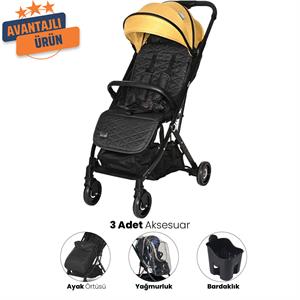 Lorelli Myla Kabin Boy Bebek Arabası - Lemon Curry